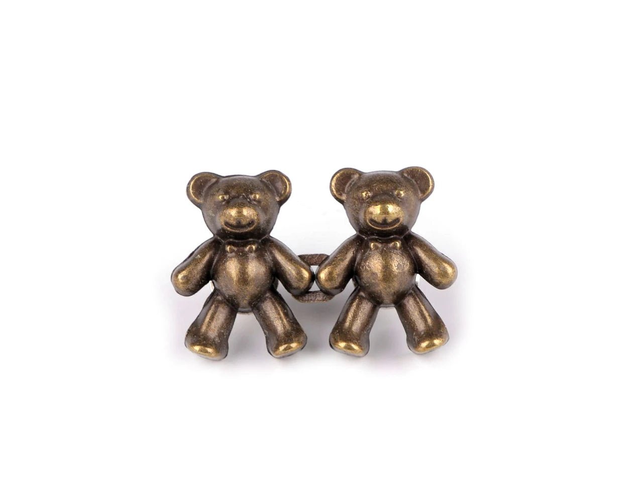 Image avec boucle décorative – motif ours 20×40 mm – disponible chez Šarlotes audumi