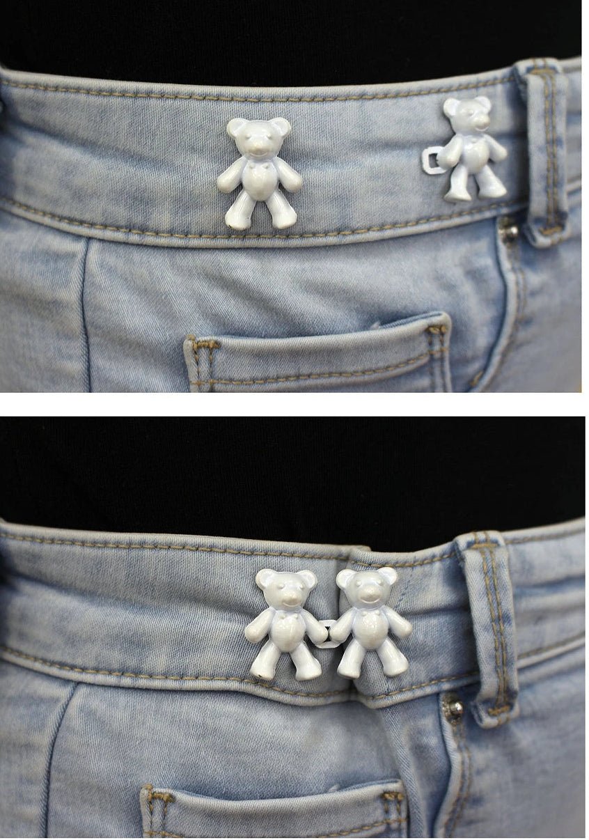 Image avec boucle décorative, motif ours 20×40 mm – disponible chez Šarlotes audumi