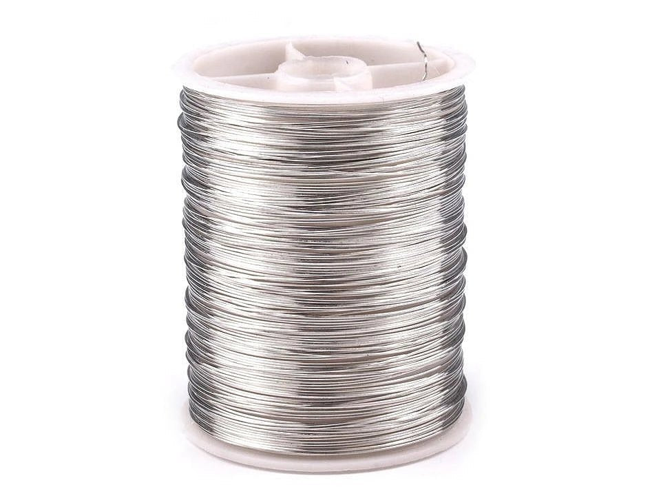 Image avec fil de cuivre décoratif Ø 0,3 mm – 10 m – disponible chez Šarlotes audumi