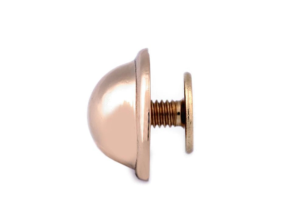 Decorative screw rivets / bag feet Ø13 mm (pack of 5) - gold