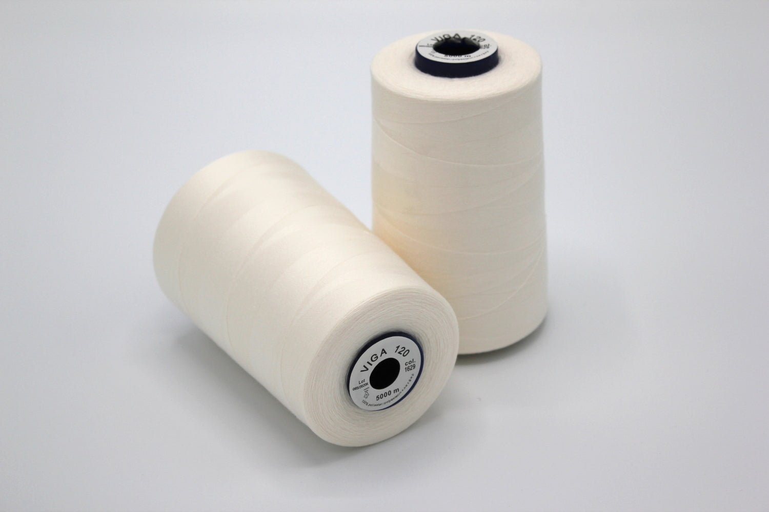 fil 5000 m blanc lait col.1629