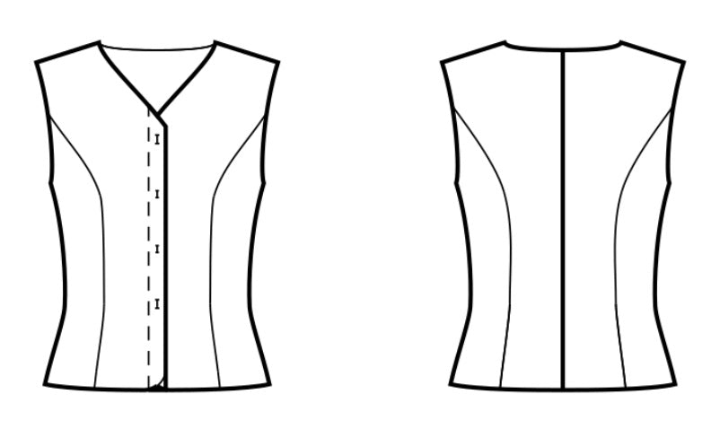 Patron numérique - veste
