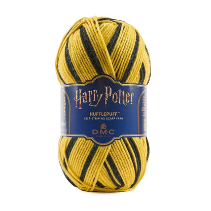 Fil DMC Harry Potter Magic 300 g / 410 m, à rayures automatiques aux couleurs des maisons de Poudlard, disponible en ligne chez Šarlotes audumi