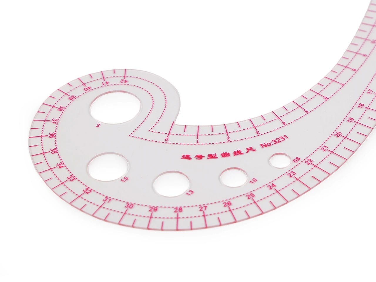 Règle de tailleur | courbe française incurvée 42 cm