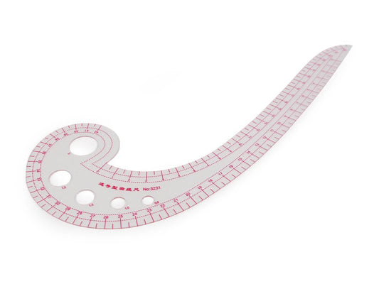 Drēbnieku lineāls | lekāls ar izliekumu 42 cm