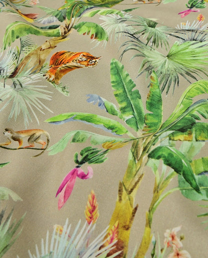100% Viskosestoff – Tropenparadies