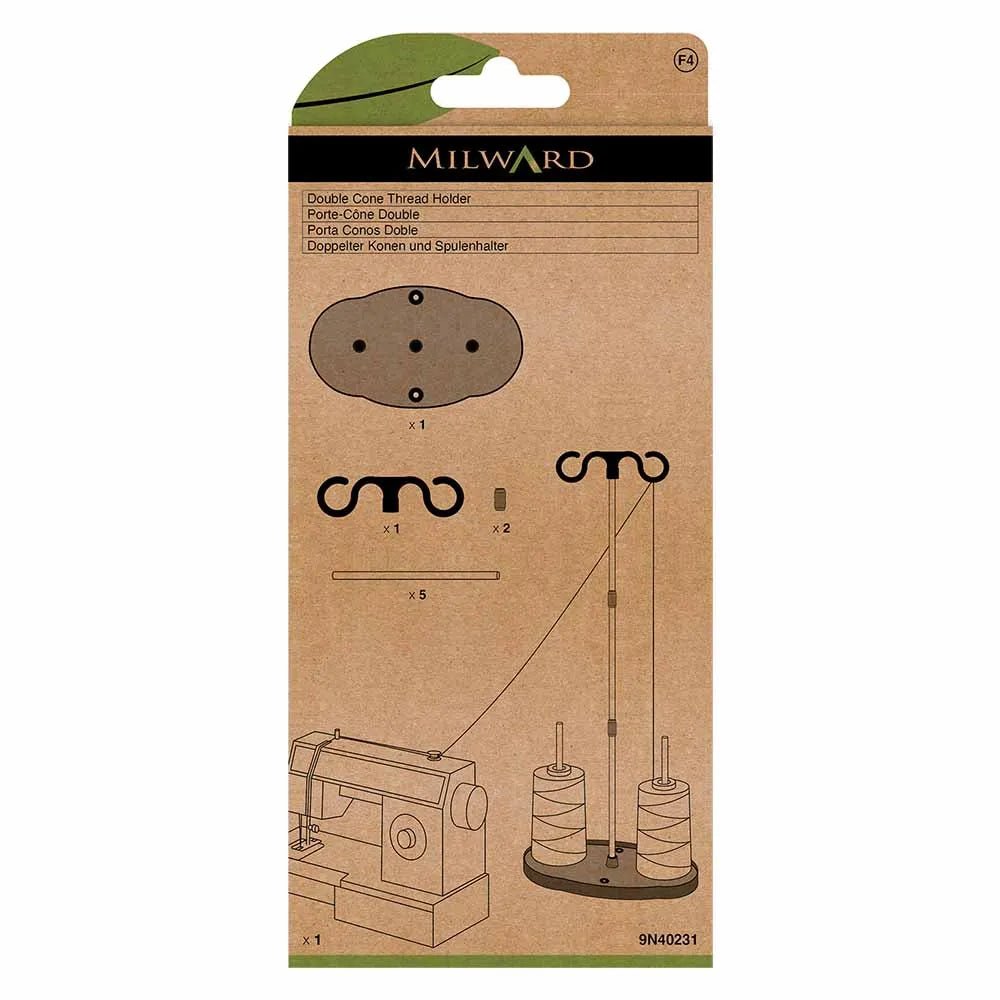 Porte-fil double conique Milward
