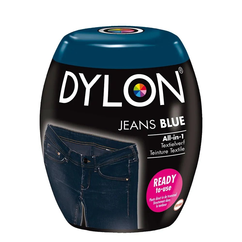 Image de la teinture textile Dylon Pods pour machine à laver – disponible chez Šarlotes audumi