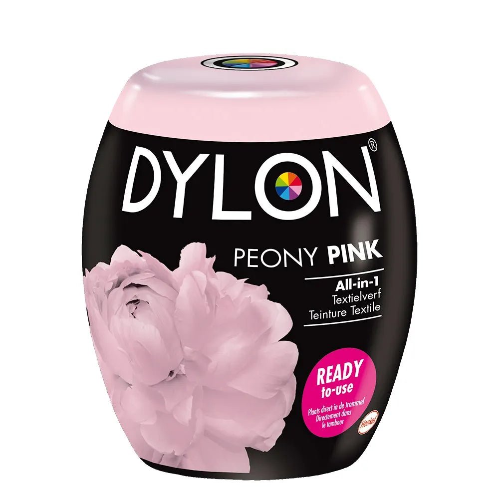 Image avec la teinture textile Dylon Pods pour machine à laver – disponible chez Šarlotes audumi