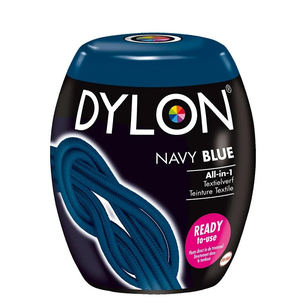 Image de la teinture textile Dylon Pods pour machine à laver – disponible chez Šarlotes audumi