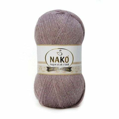 Dzija NAKO ANGORA LUKS SIMLI ar mirdzumu - 550m 100g