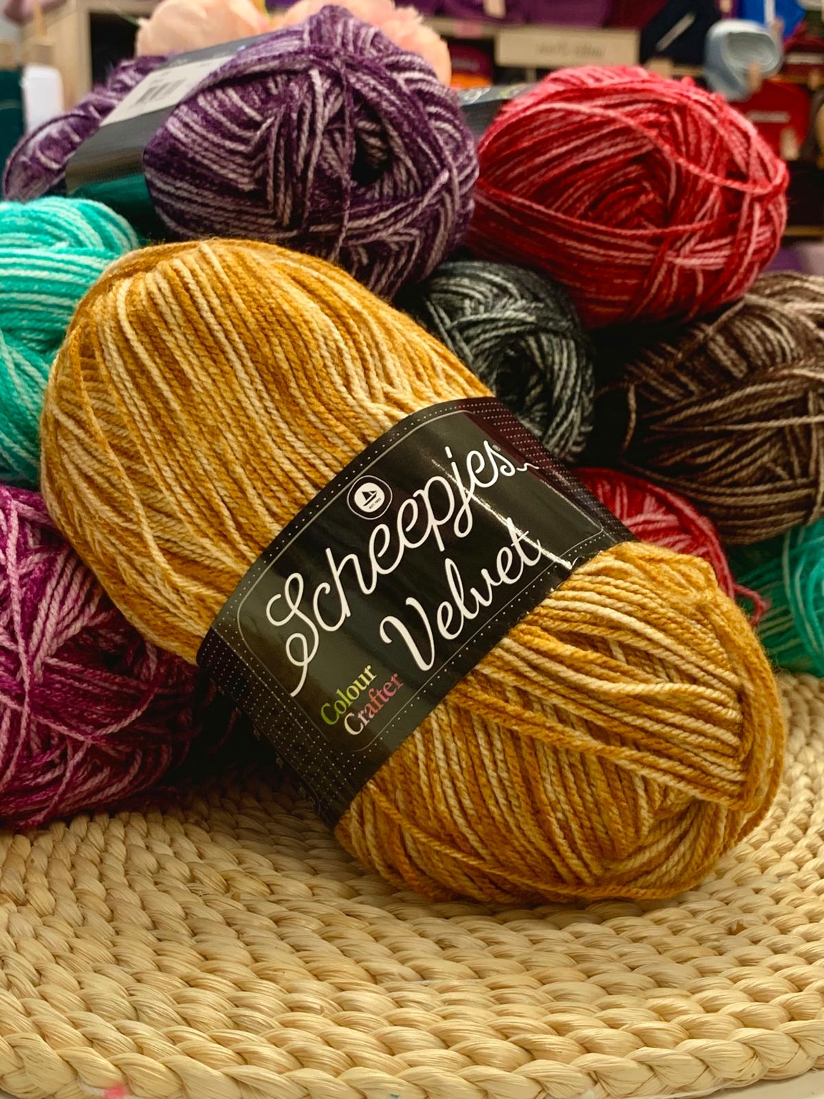 Fil Scheepjes Colour Crafter Velvet - 300m 100g