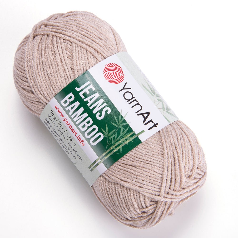 alt
Fil Yarn Art Jeans Bamboo - beige clair 150 m 50 g #129