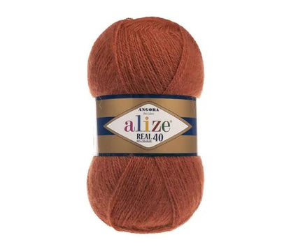Image avec le fil Alize Angora Real 40 - 100g / 439m – disponible chez Šarlotes audumi