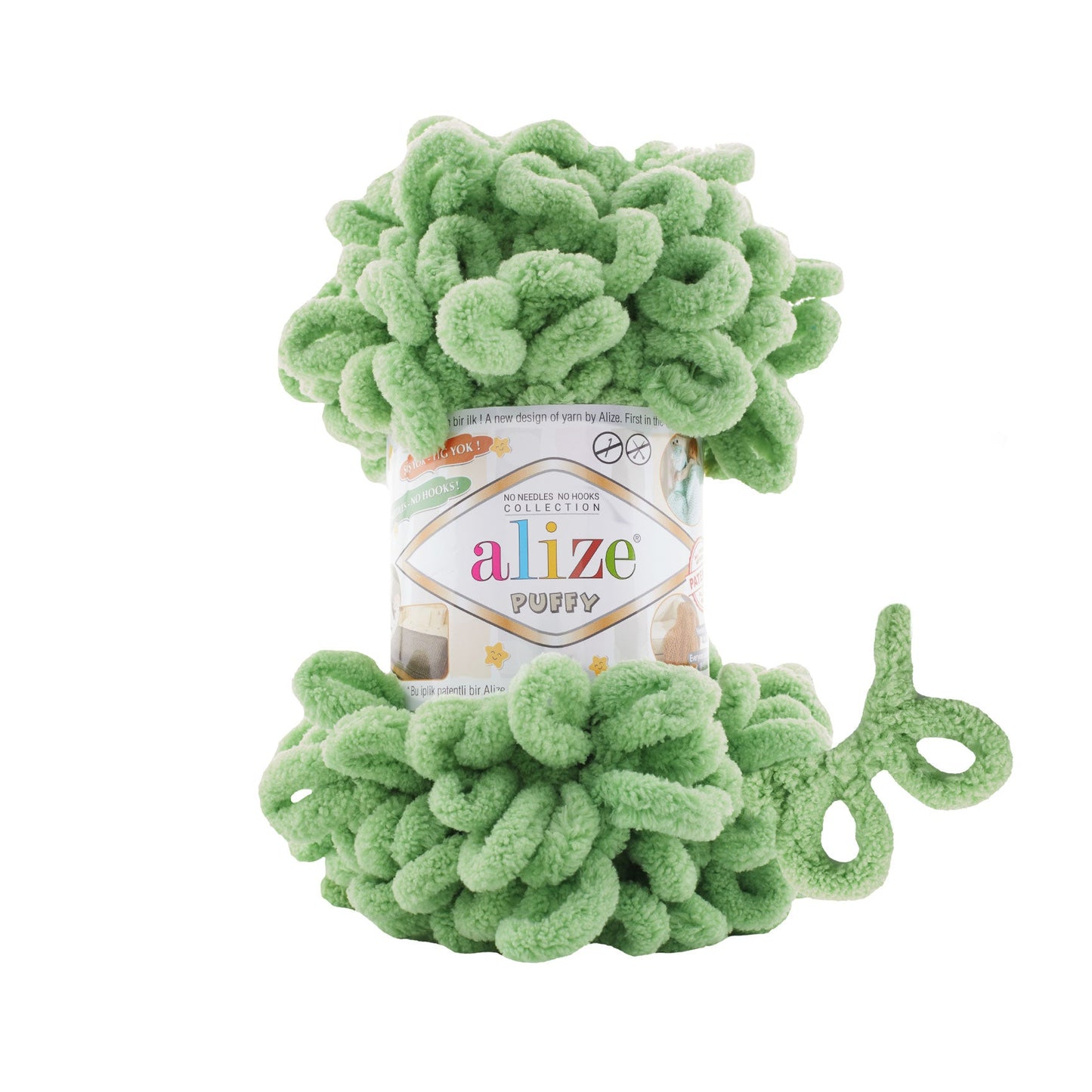 Image de fil Alize Puffy - 100g / 9m – disponible chez Šarlotes audumi