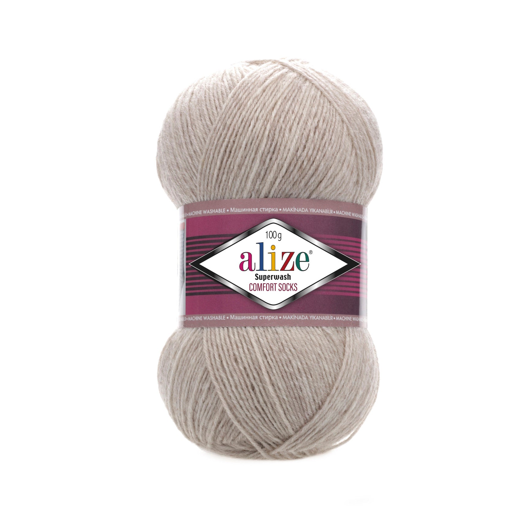 Image du fil Alize Superwash Comfort - 100g / 420m – disponible chez Šarlotes audumi