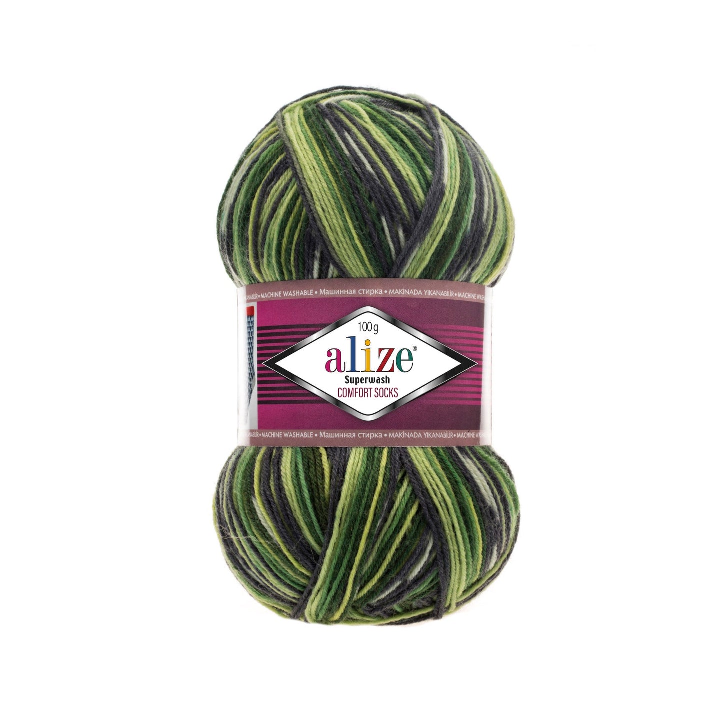 Attēls ar Dzijas Alize Superwash Comfort - 100g / 420m – pieejams Šarlotes audumi