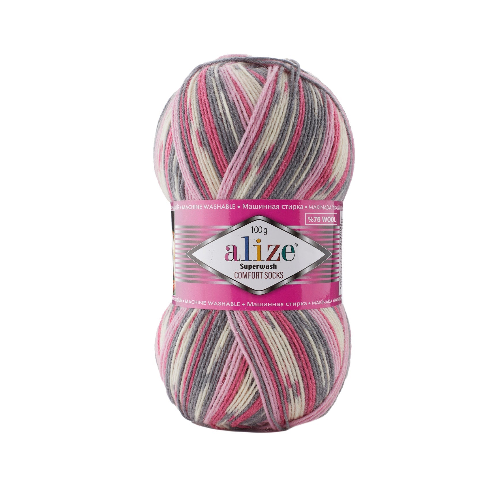 Image de fil Alize Superwash Comfort - 100 g / 420 m – disponible chez Šarlotes audumi