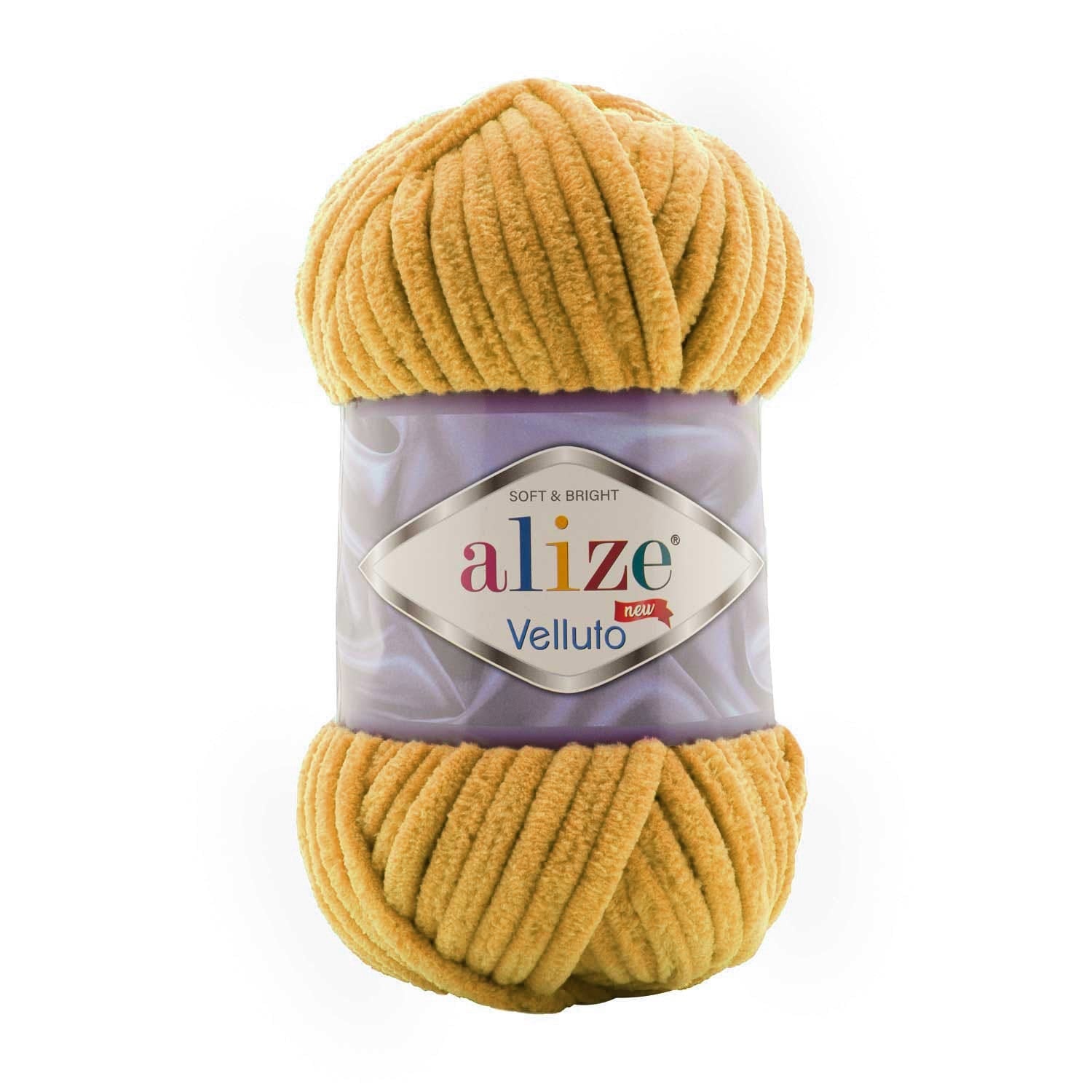 Image de fil Alize Velluto - 100g / 68m – disponible chez Šarlotes audumi