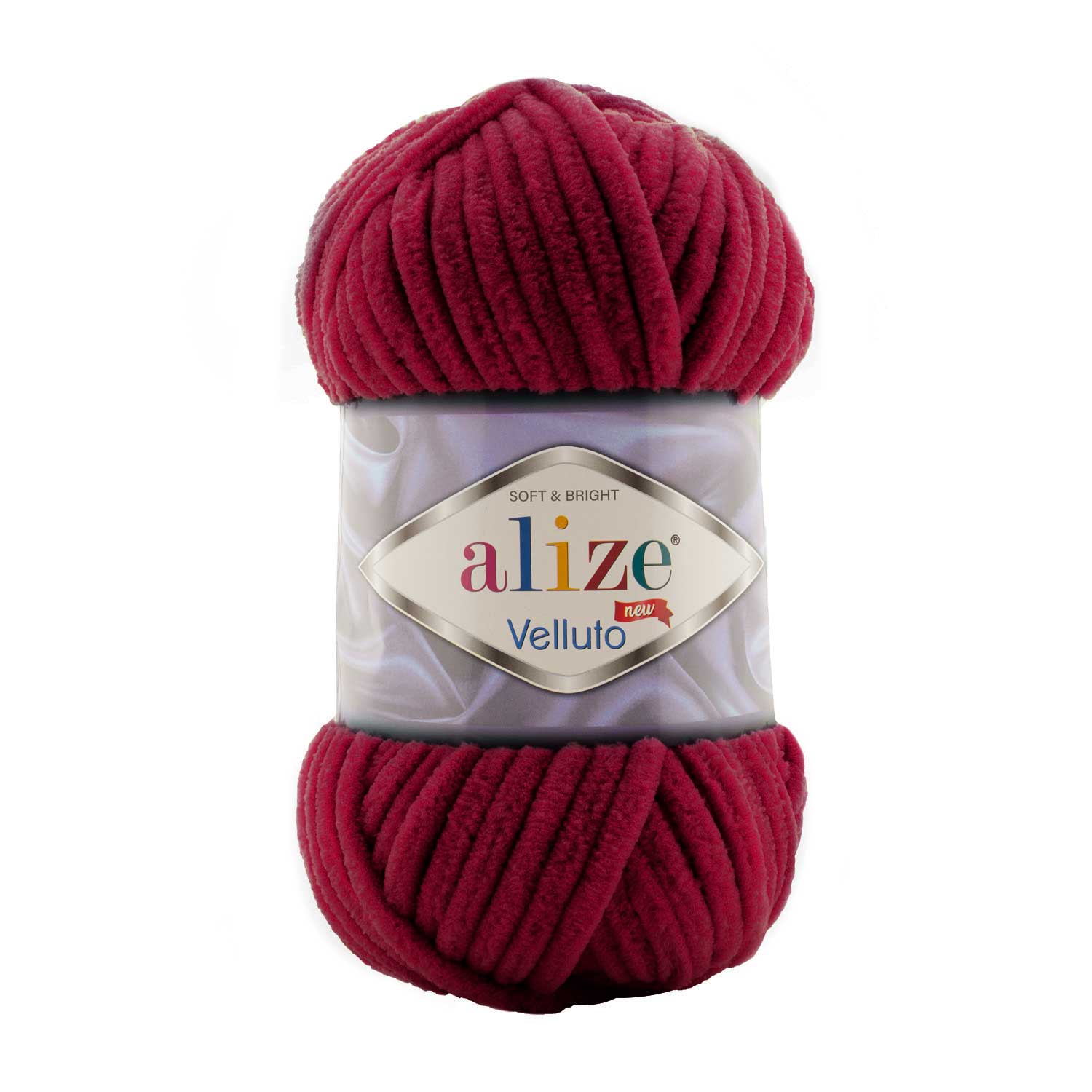 Image de fil Alize Velluto - 100 g / 68 m – disponible chez Šarlotes audumi