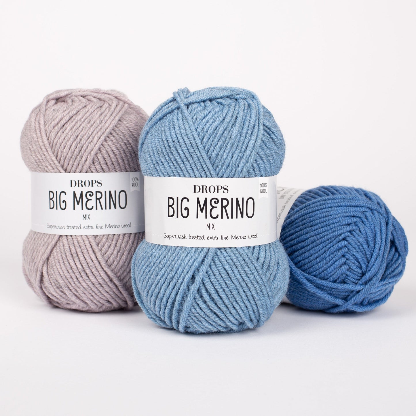 Fil DROPS Big Merino - 50 g / 75 m