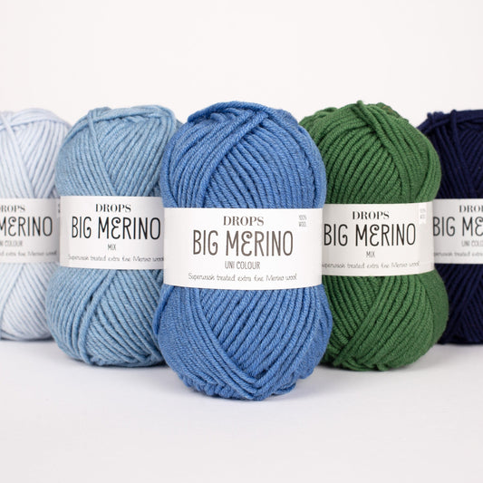 Fil DROPS Big Merino - 50g / 75m