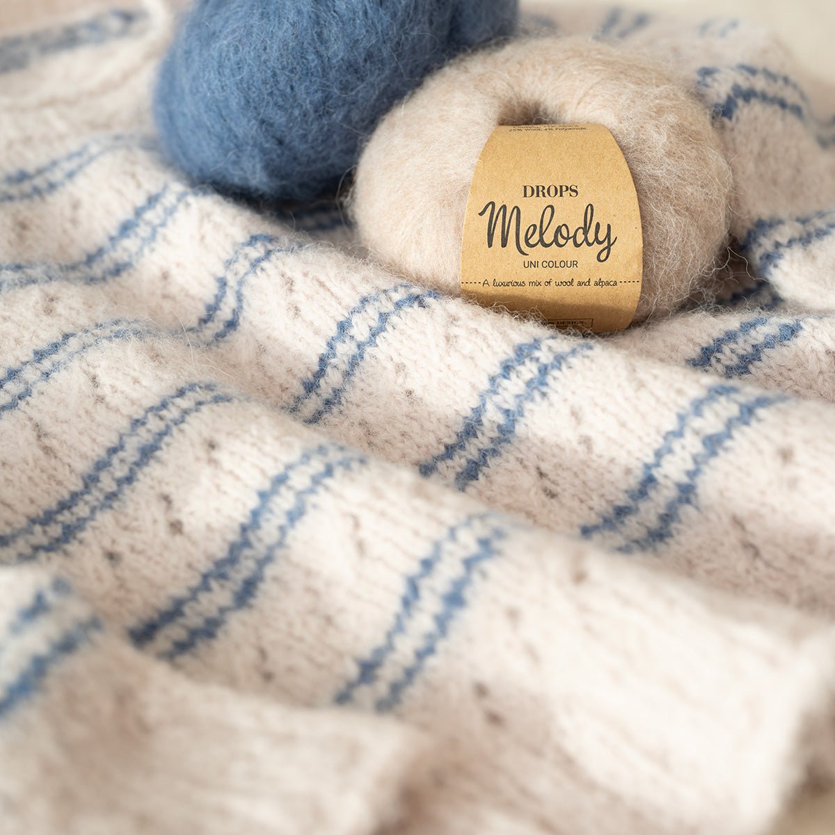 Image du fil DROPS Melody – 50 g / 140 m – disponible en ligne chez Šarlotes audumi