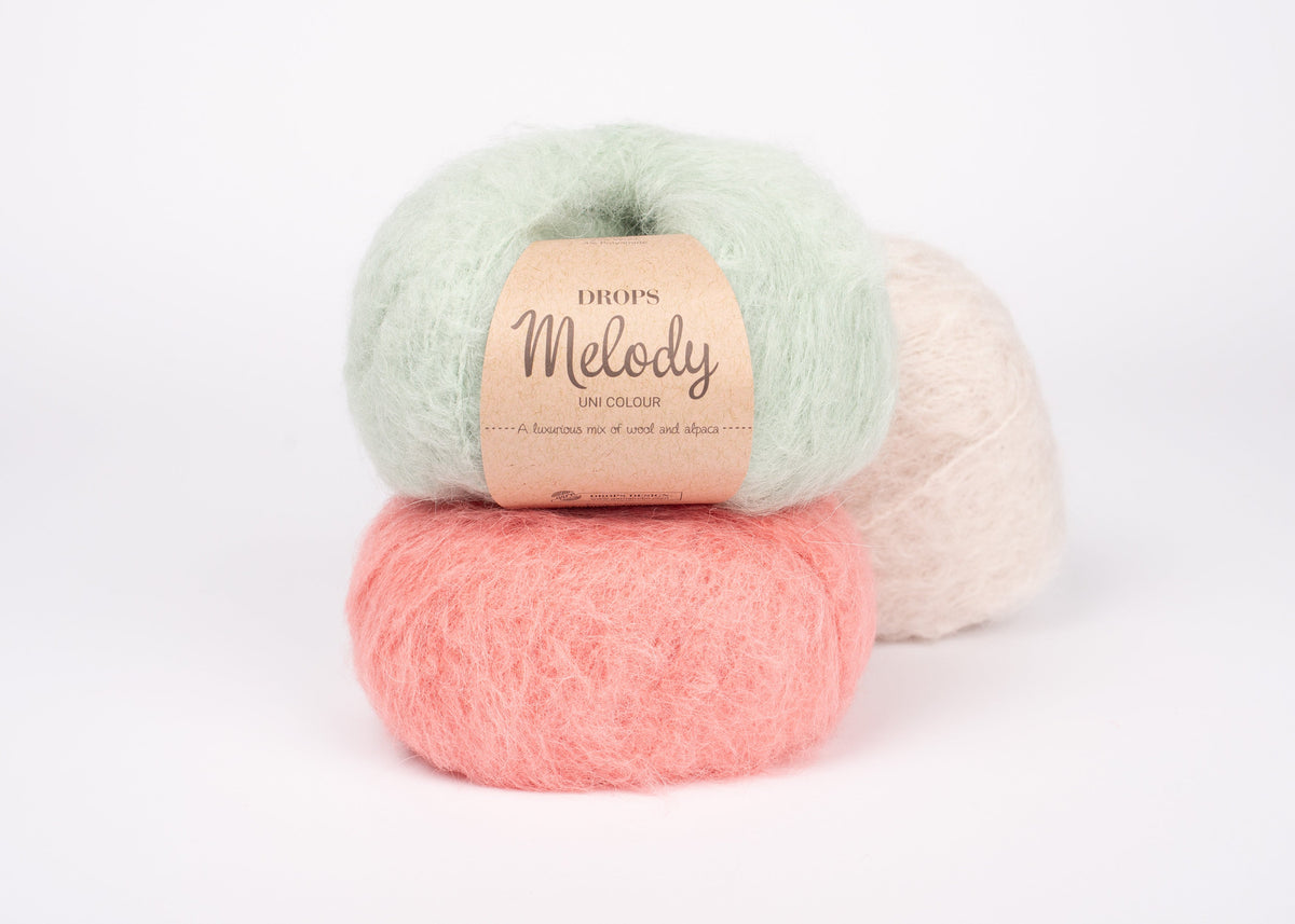 Image du fil DROPS Melody – 50 g / 140 m – disponible en ligne chez Šarlotes audumi