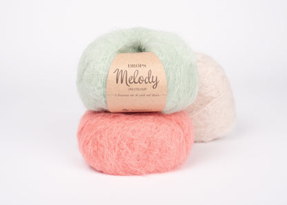 Image du fil DROPS Melody – 50 g / 140 m – disponible en ligne chez Šarlotes audumi