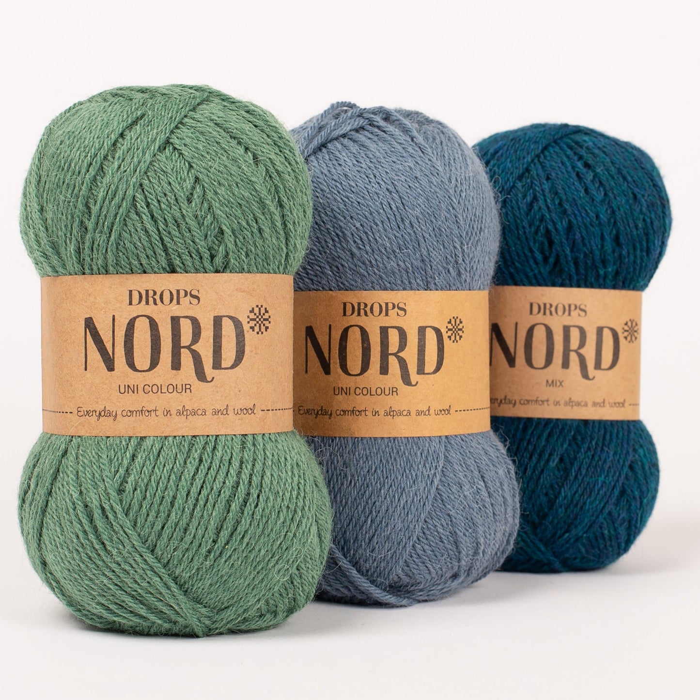 Image of DROPS Nord yarn - 50 g / 170 m – available at Šarlotes audumi