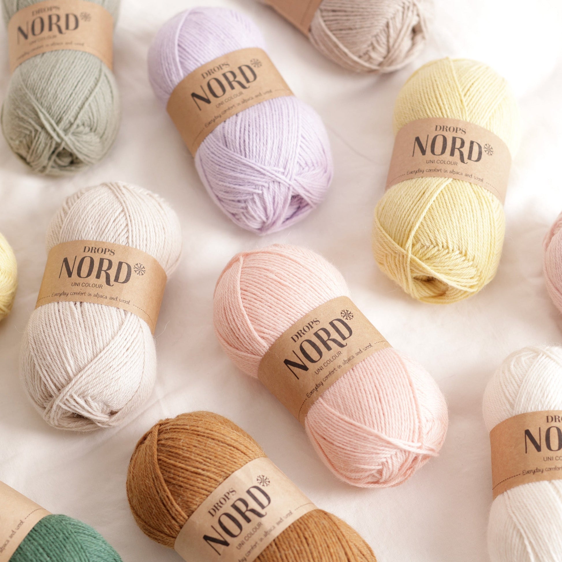 Image of DROPS Nord yarn - 50 g / 170 m – available at Šarlotes audumi