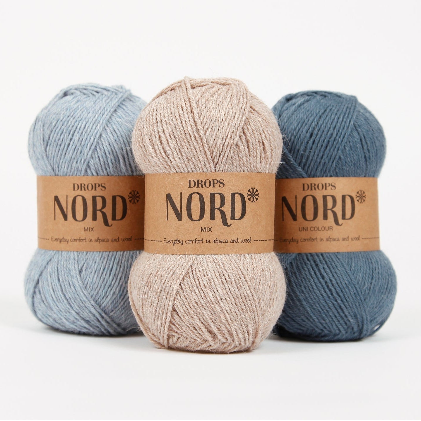 Image of DROPS Nord yarn - 50 g / 170 m – available at Šarlotes audumi