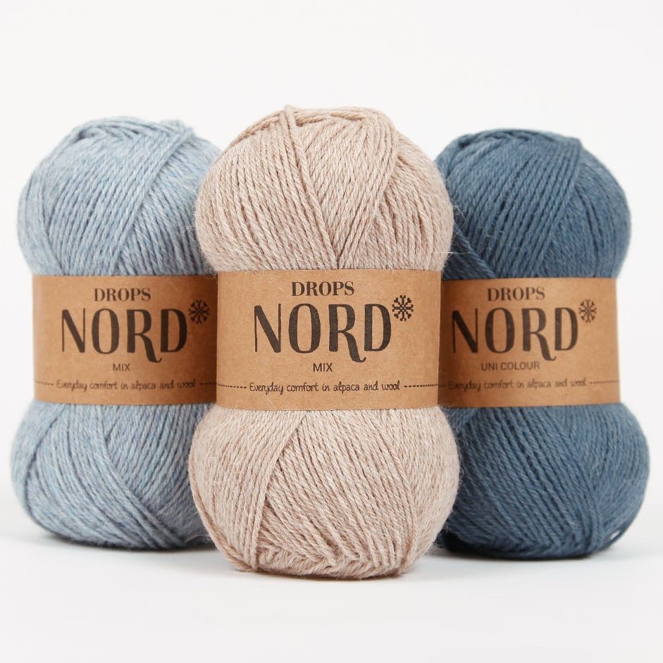 Image of DROPS Nord yarn - 50 g / 170 m – available at Šarlotes audumi