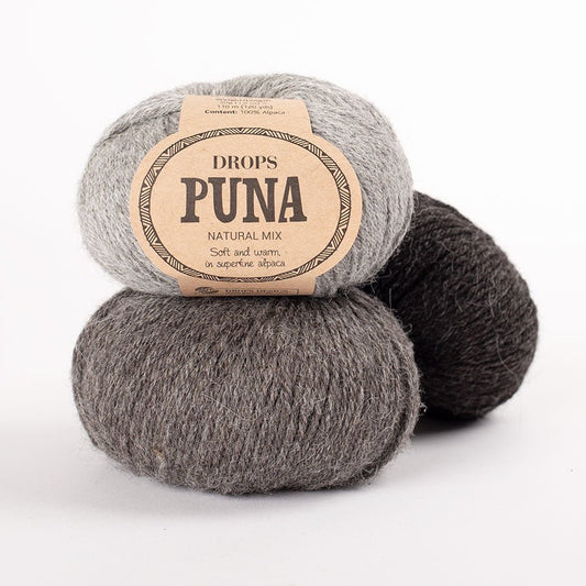 Image de la laine DROPS Puna - 50 g / 110 m, disponible en ligne chez Šarlotes audumi