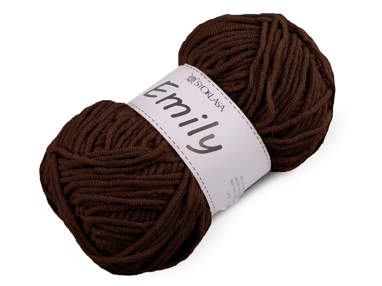 Attēls ar Dzijas Emily - plīša dzija - 100g / 120 m – pieejams Šarlotes audumi