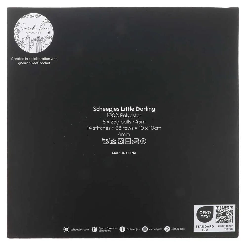 Attēls ar Dzijas komplekts Scheepjes Little Darling krāsu komplekts 8×25g – Farm Friends 24665 – pieejams Šarlotes audumi