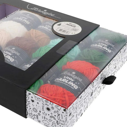 Attēls ar Dzijas komplekts Scheepjes Little Darling krāsu komplekts 8×25g – Farm Friends 24665 – pieejams Šarlotes audumi