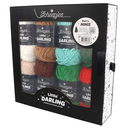 Attēls ar Dzijas komplekts Scheepjes Little Darling krāsu komplekts 8×25g – Farm Friends 24665 – pieejams Šarlotes audumi