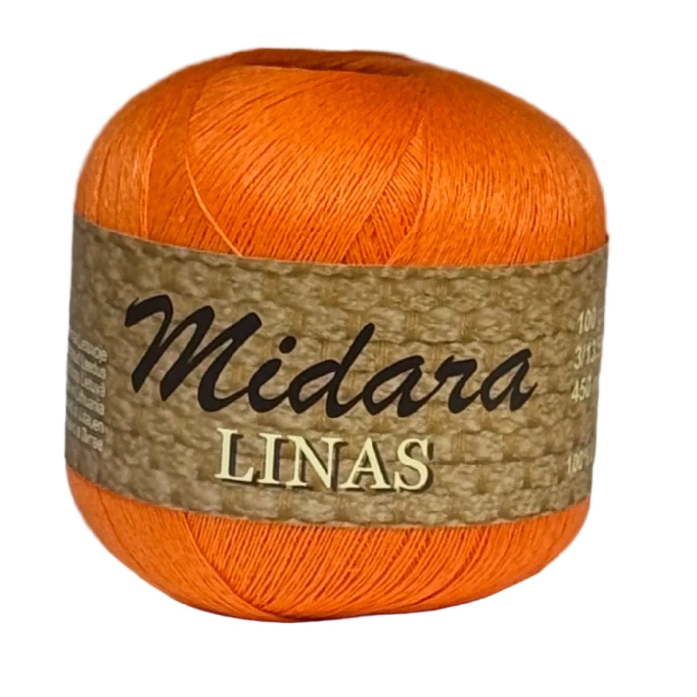 Image with Dzijas, linen threads Midara Linas – 100 g/ 600 m – available at Šarlotes audumi