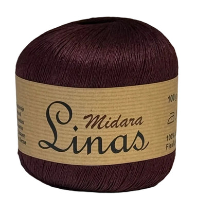 Image of yarn, linen threads Midara Linas – 100 g/ 600 m – available at Charlotte’s Fabrics