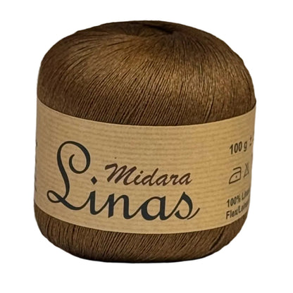 Image of Dzijas, linen threads Midara Linas – 100 g/ 600 m – available at Šarlotes audumi