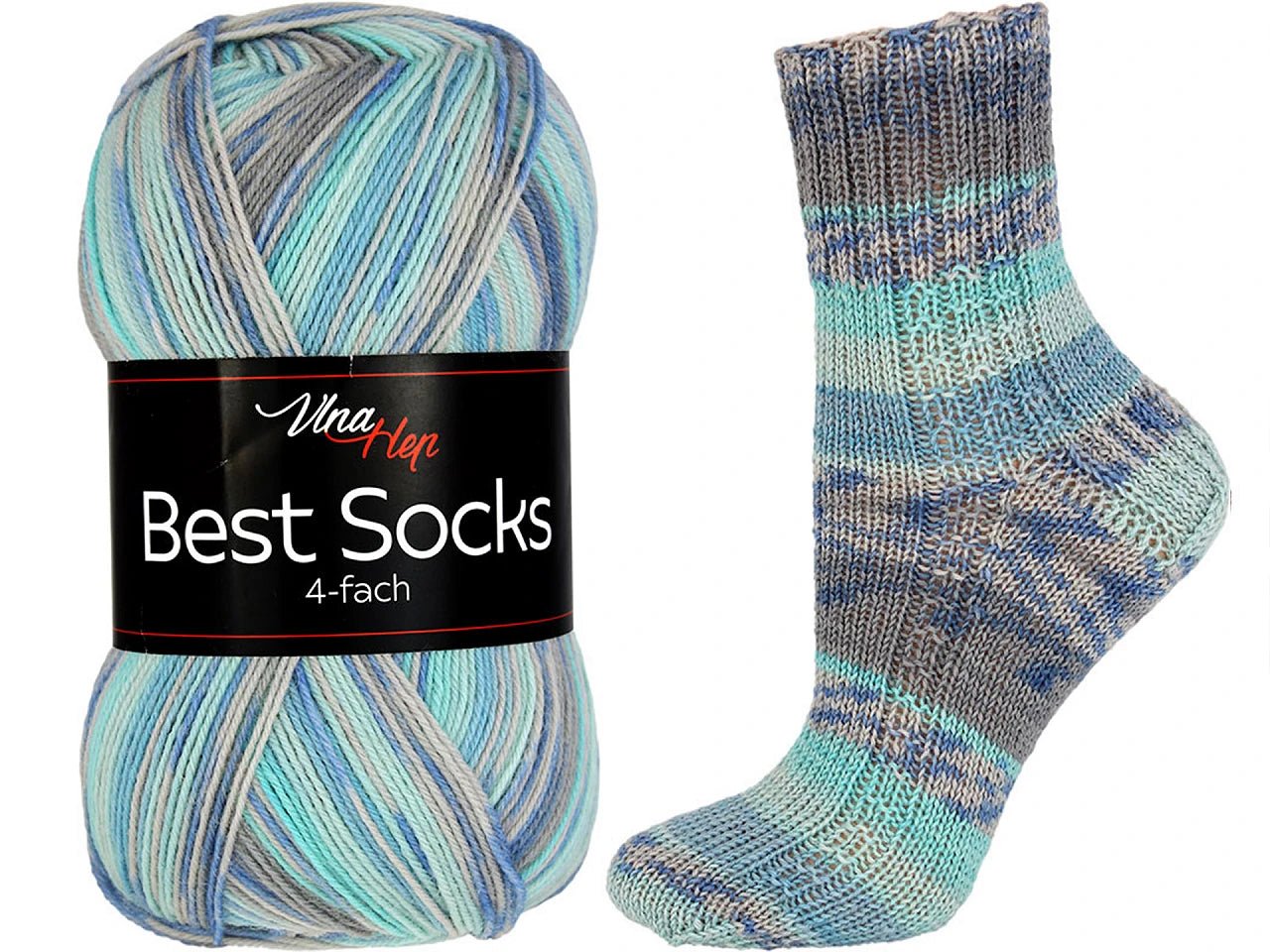 Image with Dzijas Vlna Hep Best Socks - 100g / 420m – available at Šarlotes audumi