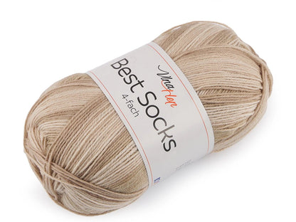 Image of Vlna Hep Best Socks yarn - 100g / 420m – available at Šarlotes audumi