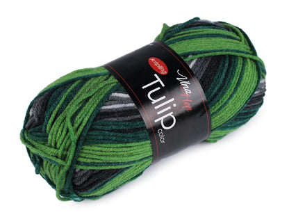 Attēls ar Dzijas Vlna Hep Tulip color - 100g / 170 m – pieejams Šarlotes audumi