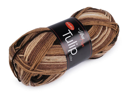 Attēls ar Dzijas Vlna Hep Tulip color - 100g / 170 m – pieejams Šarlotes audumi