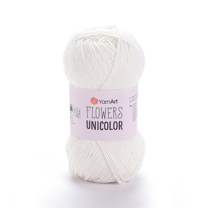 Image avec YarnArt Flowers unicolore - 50g / 200m – disponible chez Šarlotes audumi