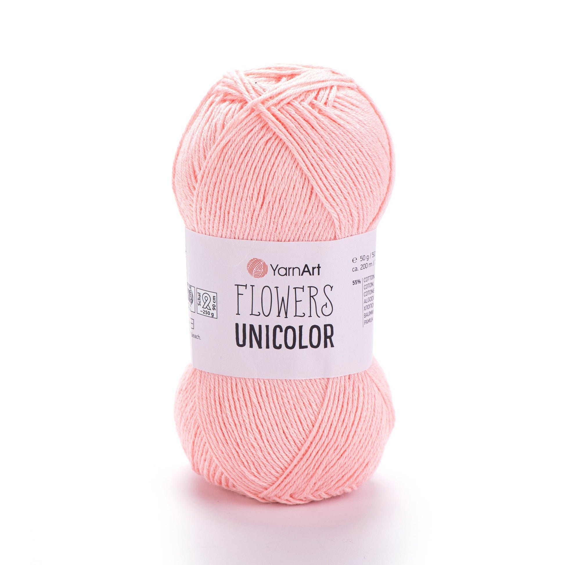Image avec le fil YarnArt Flowers unicolor - 50g / 200m – disponible chez Šarlotes audumi