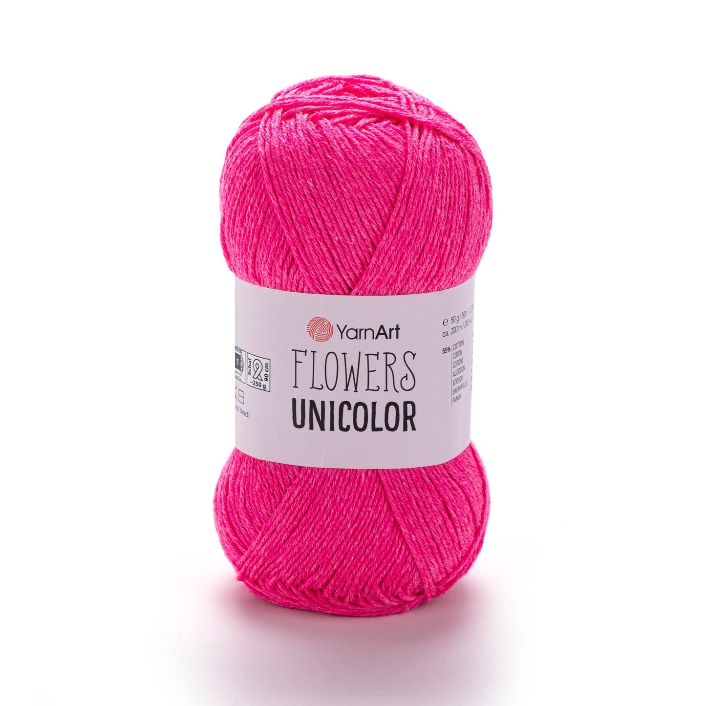 Image de fil YarnArt Flowers unicolore - 50 g / 200 m – disponible chez Šarlotes audumi