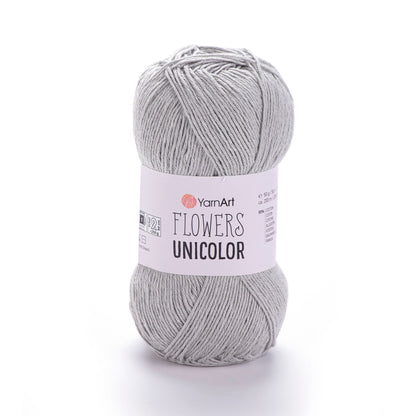 Image avec fil YarnArt Flowers uni - 50g / 200m – disponible chez Šarlotes audumi