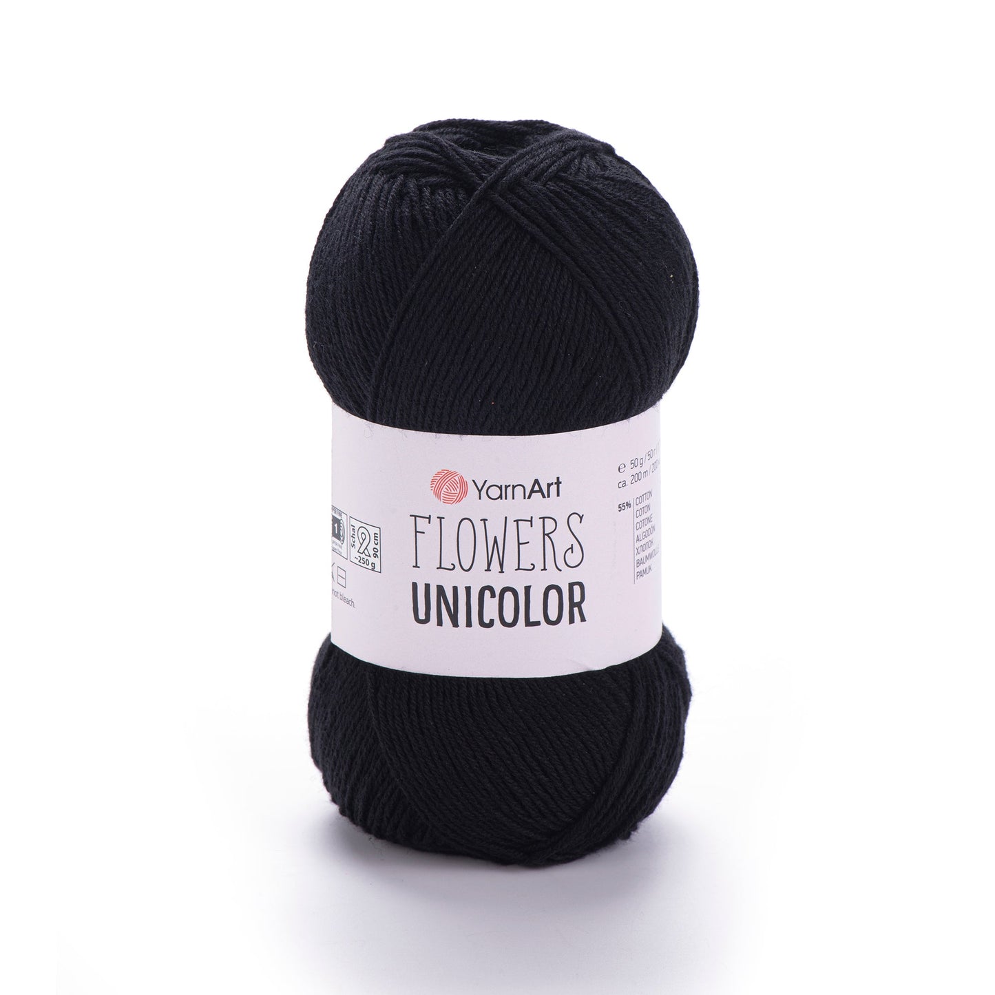 Image avec le fil YarnArt Flowers uni - 50g / 200m – disponible chez Šarlotes audumi